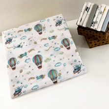 Baby of City %100 Pamuk Müslin Bezi Battaniyesi Bebek Battaniyesi Örtü 80x100