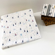 Baby of City %100 Pamuk Müslin Bezi Battaniyesi Bebek Battaniyesi Örtü 80x100