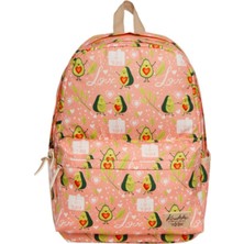 Kaukko K1155 Nature Sırt Çantası Somon Avacado