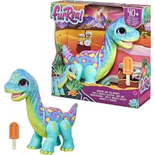 Hasbro Furreal Snackin' Sam The Bronto Interaktif Animatronik Peluş Oyuncak