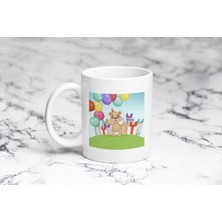 Pazariz Iyi Ki Doğdun Tavşan Balon Kupa Bardak