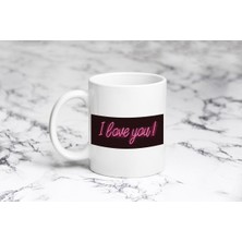 Pazariz I Love Duvar Kupa Bardak