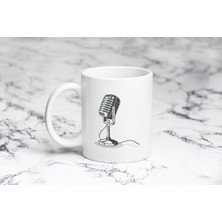 Pazariz Mikrofon Renksiz Kupa Bardak Kişiye Özel