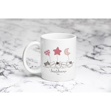 Pazariz Iyi Ki Doğdun Kedicikler Kupa Bardak Kişiye Özel