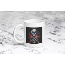 Pazariz Rock N Roll Kuru Kafa Kupa Bardak Kişiye Özel