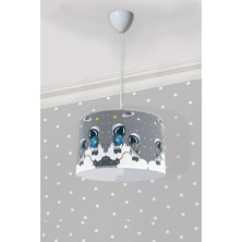 Bebişim Halı Astronot Bİ194 Çocuk Odası Sarkıt Avize