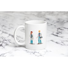 Pazariz Ikili Doktor Kupa Bardak Kişiye Özel