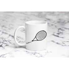 Pazariz Tenis Raketi Kara Kalem  Kupa Bardak