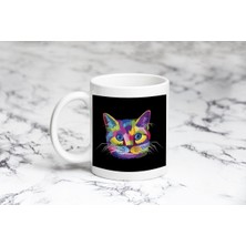 Renkli Miyav  Kupa Bardak