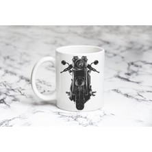 Pazariz Karakalem Motosiklet Kupa Bardak
