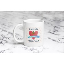 Pazariz I Love Çilek Kupa Bardak