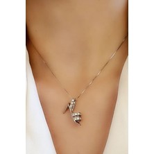 Ose Shop 925 Ayar Gümüş Topuklu Sandalet Tasarımı Kolye