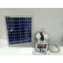 Gesper Taşınabilir Solar Aydınlatma Sistemi 2 Lambalı