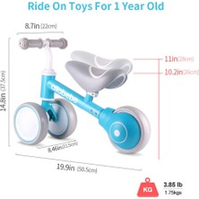 Allo Bebe Xiaomi Allobebe Ekolojik Pedalsiz Ilk Adım Denge Çocuk Bisikleti