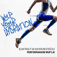 WUP Hydractive Limonlu 3x20 Porsiyon, Efervesan Tablet Sporcu Besini Elektrolit Kafein