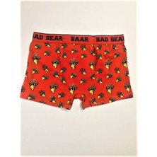 Bad Bear Pizza Erkek Desenli Boxer