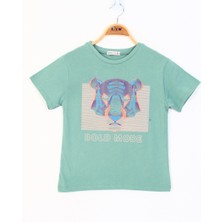 Toontoy Erkek Çocuk Kabartma Baskılı Tişört