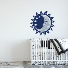 Kt Grup Boho Uyuyan Ay Duvar Sticker