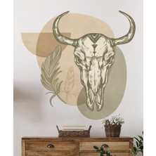 Kt Grup Bohem Sanatsal Bufalo Duvar Sticker