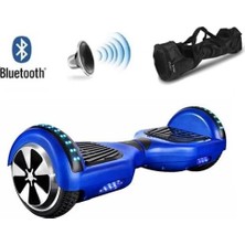 Smart Balance Mavi Hoverboard 6.5" Smart Balance Scooter Elektrikli Kaykay Bluetooth +Çanta Hediyeli