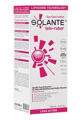 Solante Tele-Rubor SPF 50+ Güneş Koruyucu Losyon 150 ml