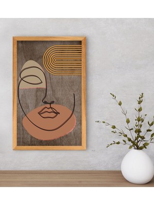 Bk Gift Modern Art Dekoratif Retro Ahşap Tablo-11