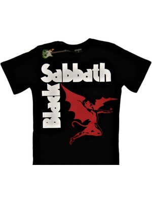Orijin Black Sabbath Siyah Erkek Tişört(8)