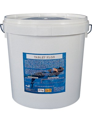 Pina Yüzme Havuzu Tablet Klor %90 25KG Havuz Kimyasalları