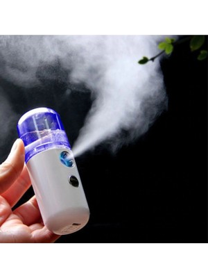 Pazariz Şarjlı Mini Yüz Nemlendirici Dezenfektan Cihazı Mist Sprayer