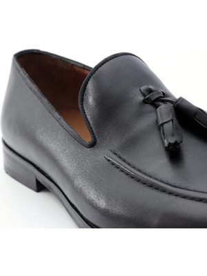 BEUE SHOES Marvel Erkek  Deri Püsküllü Loafer Ayakkabı