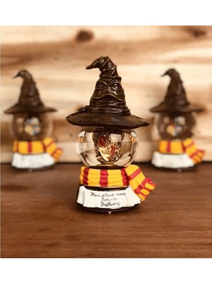 Hediye Deposu Harry Potter Kar Küresi Gryffindor  Özel Tasarım Renk Değiştiren