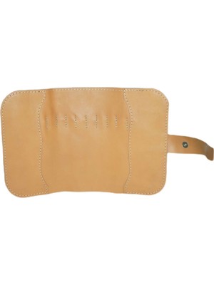 LN Leather Özel Tasarım Deri Rulo Kalemlik Taba