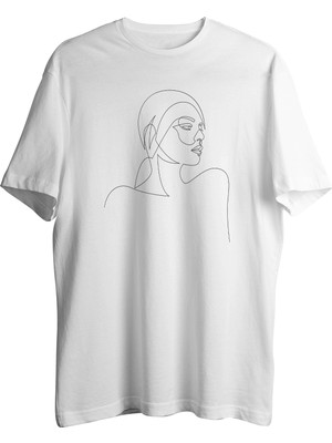 AyveGa Line Girl 2 Tişört