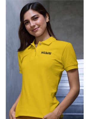 Kilikiti Kız Çocuk Spor Polo Yaka T-Shirt