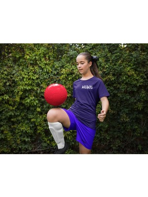 Kilikiti Unisex Çocuk Spor Bisiklet Yaka T-Shirt