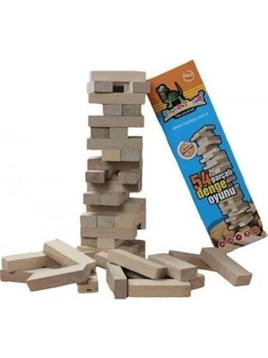 Roys Toys Akıl Ve Zeka Oyunları 54 Parçalı Ahşap Denge Oyunu - Jenga