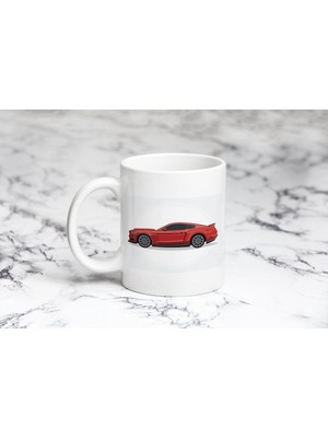 Pazariz Kırmızı Araba 2 Kupa Bardak