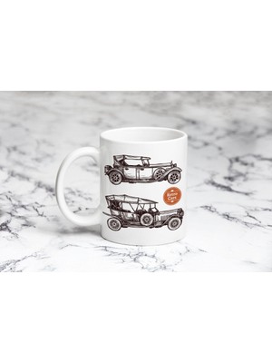 Pazariz Retro Araba Model Kupa Bardak