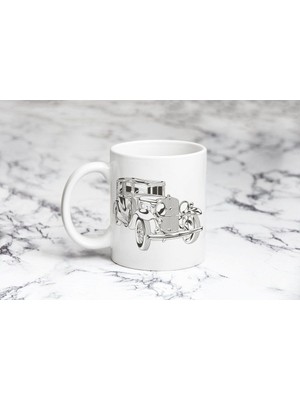 Pazariz Eski Model Araba Kupa Bardak Kişiye Özel