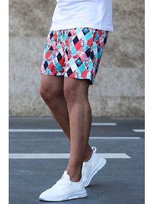 Baskılı Deniz Şortu 2652