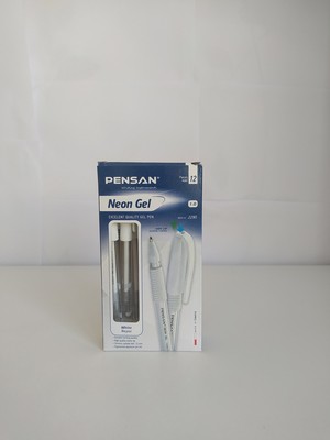 Pensan Neon Jel Tükenmez Kalem 1 mm 12'li