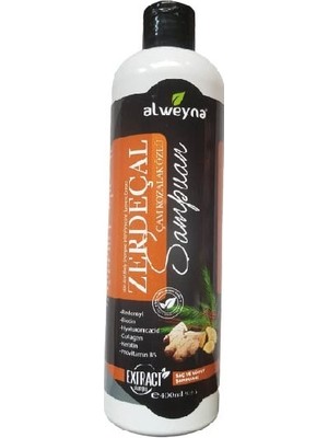 Alweyna  Zerdeçal&çam Kozalak Özlü Bitkisel Şampuan 400 ml