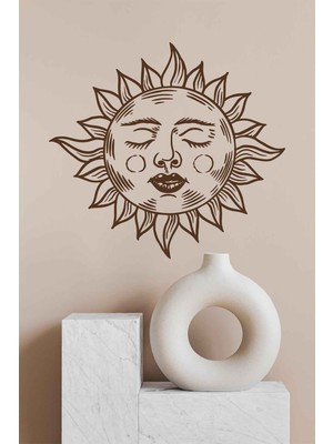 Kt Grup Bohem Beauty Sun Duvar Sticker