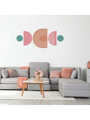 Kt Grup Bohem Renk Blokları Duvar Sticker