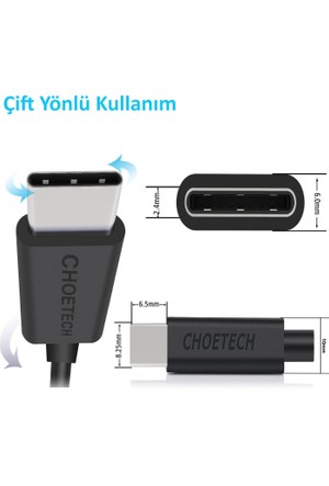 Cable USB C A Lightning 1.8mt - Choetech