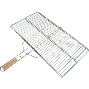 Akt 60'lık Krom Kaplamalı Barbekü Düz Izgarası