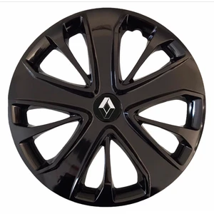 Renault Clio 5 15'' Inç Piano Black 4'lü Set Jant Kapağı