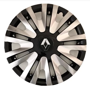 Renault Symbol 14'' Inç Gri - Siyah 4'lü Set Jant Kapağı