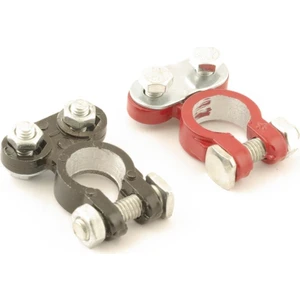 Akü Kutup Başı (+) (-) 2li Set Pirinç Metal Vidalı