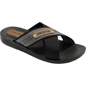 Erkek Siyah Terlik Banyo Deniz Havuz Ev TERLIĞI-10493